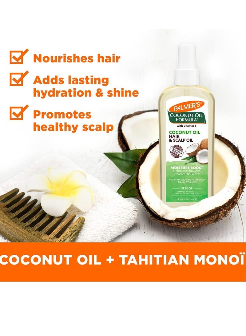 PALMER'S Coconut Oil Moisture Boost Hair and Scalp Oil 150 ML - Image 2