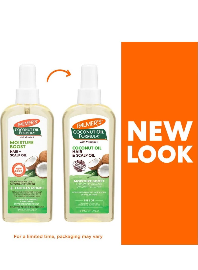 PALMER'S Coconut Oil Moisture Boost Hair and Scalp Oil 150 ML - Image 4