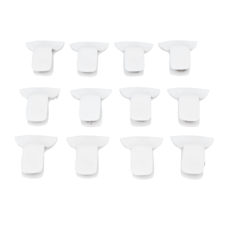 Padded Comforter Clips 12-Pack Easy to Use Blanket Fasteners - Lightweight & Stable Bedding Clips for Home Bedroom Beauty Bed Use - Image 2