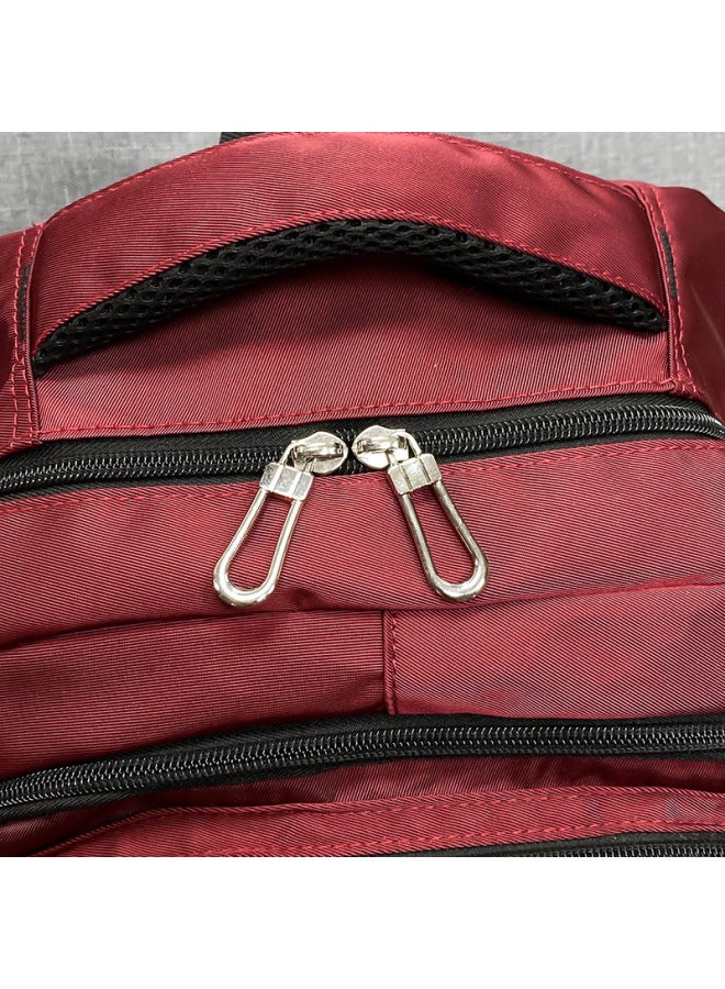Korean Style Large Capacity Student Bag Trendy Men's Backpack Third To Ninth Grade Schoolbag Women's Leisure Travel Bag-Color:Black Without Pendant - Image 4