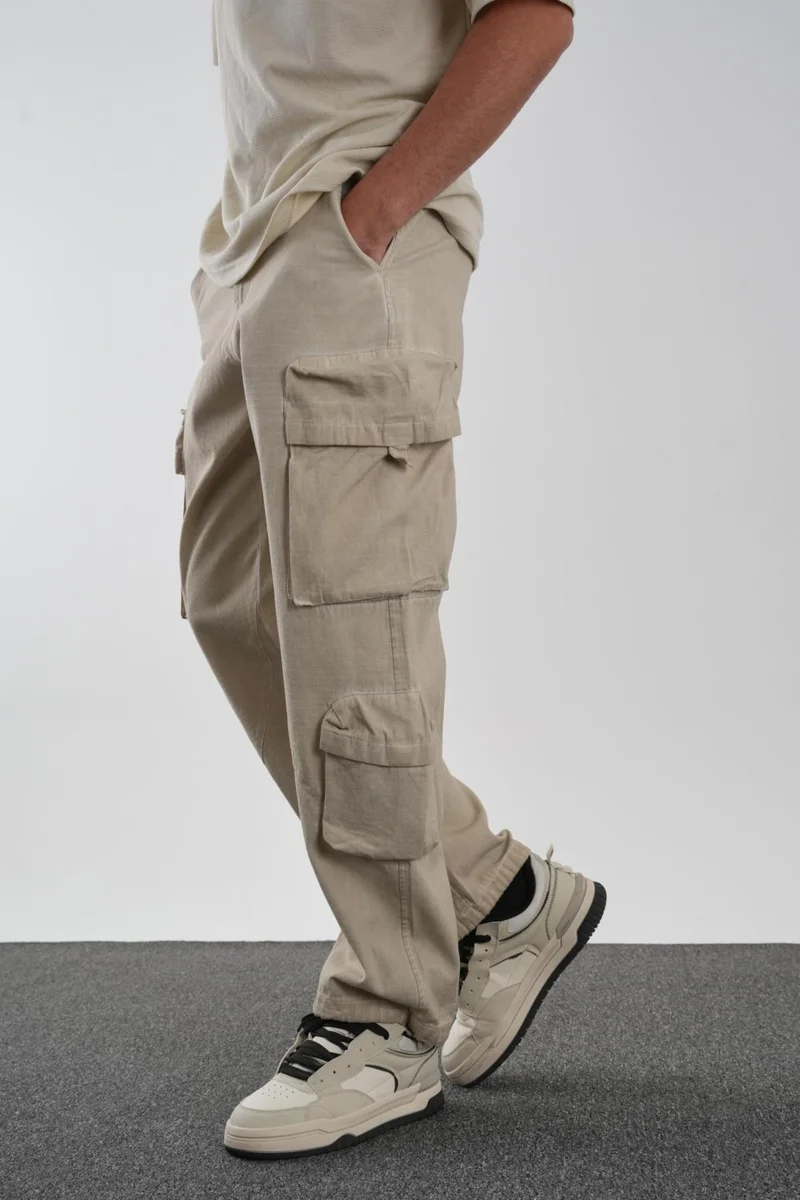 Alexander Gardi Alexandergardi Cargo Pocket Straight Leg Trousers