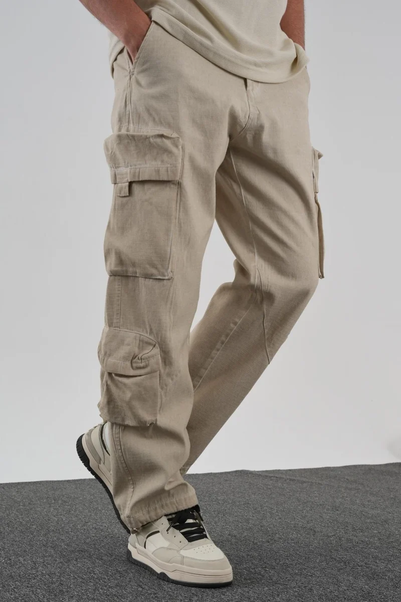 Alexander Gardi Alexandergardi Cargo Pocket Straight Leg Trousers