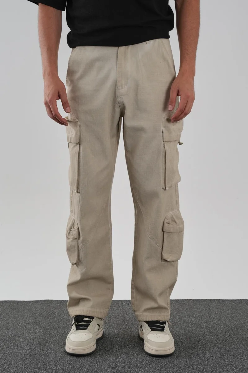 Alexander Gardi Alexandergardi Cargo Pocket Straight Leg Trousers
