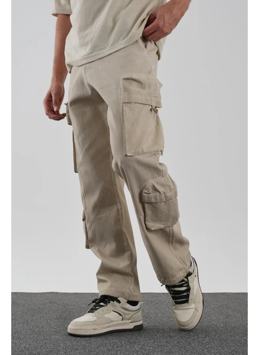 Alexander Gardi Alexandergardi Cargo Pocket Straight Leg Trousers