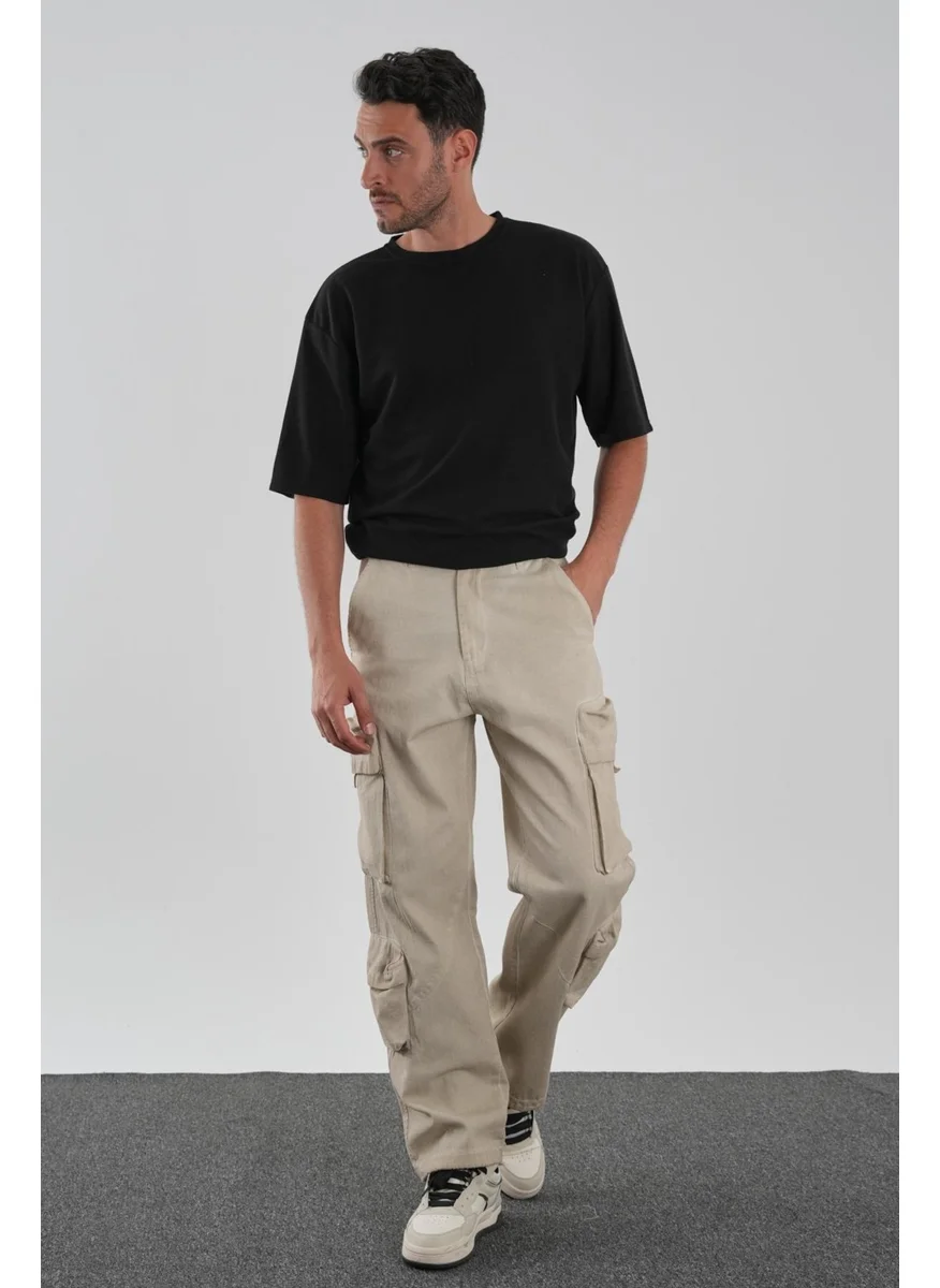 Alexander Gardi Alexandergardi Cargo Pocket Straight Leg Trousers