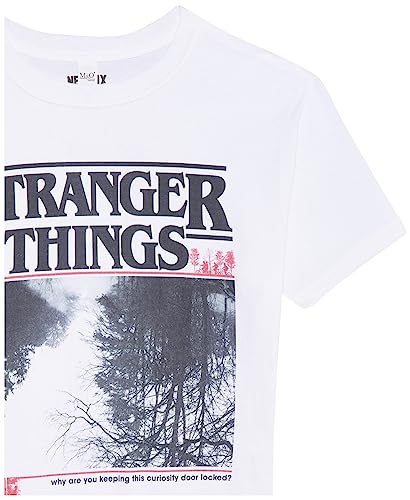 Stranger Things Upside Photo Basic Solid Tee - Image 2
