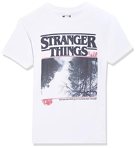 Stranger Things Upside Photo Basic Solid Tee - Image 3