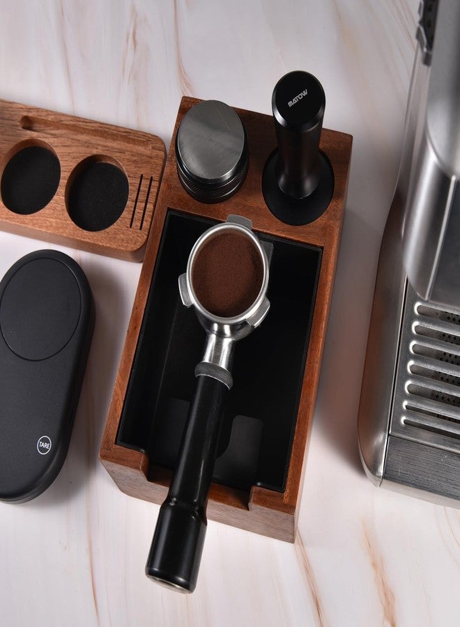 MATOW 53.3mm Espresso Hand Tamper, MATOW Calibrated Spring Loaded Coffee Tamper with Stainless Steel Flat Base, 30lbs Espresso Tamper with Anodized Aluminum Handle Compatible with Breville 54mm Portafilter - Image 4