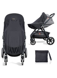 Stroller Sun Shade Universal Baby Sun Shade Cover With Storage Bag Viewing Window Breathable And Blocks 99% Of The Uv Rays(Upf 50+) Easy To Install Sleep And Sun Shade Cover For Stroller - pzsku/ZD8027B72A7830413A8F7Z/45/_/1688971120/c10988f4-f719-475b-b00e-effe18683436