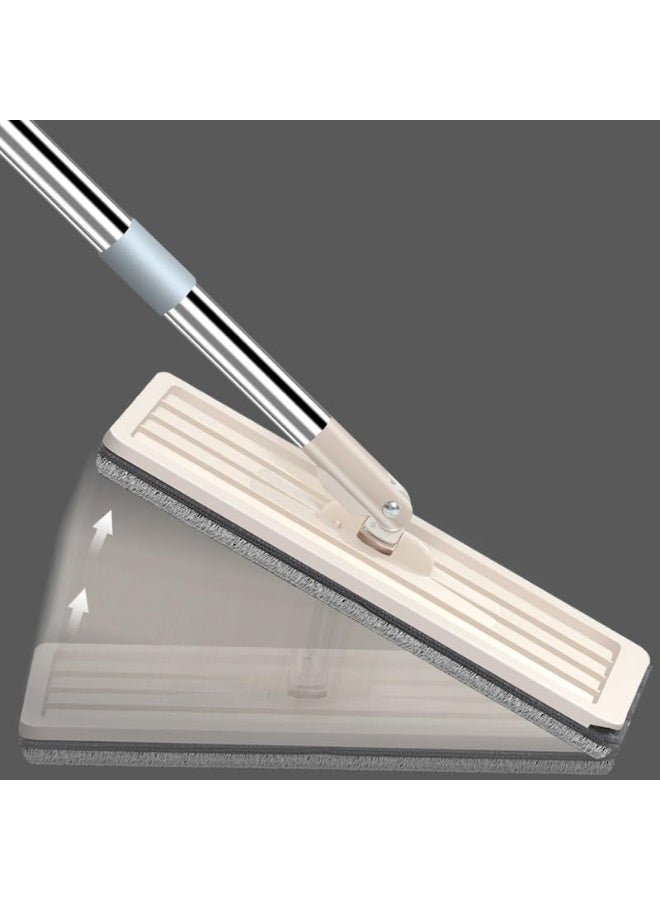 مجموعة ممسحة الأرضيات الدوارة Cyclone Quick Clean، رأس دوار مرن 360 درجة، مناسبة للاستخدام الرطب والجاف، تنظيف عميق دون إتلاف الأرضيات، تتضمن دلو ومكشطة تنظيف. - Image 2
