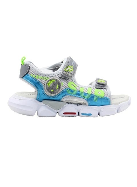 Kids Breathable Open-Toe Sport Sandals – Double Hook & Loop Closure with Cushioned Outsole and Durable Design for Summer, School, and Outdoor Play