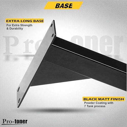 Protoner Wall Mountable Dips Bar for Dips and Leg Raise, for Home and Gym - Image 5