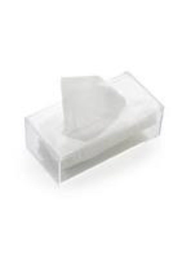 Flip Acrylic Tissue Box with Lid Clear Plastic Dryer Sheet Container Napkin Organizer for Bathroom, Kitchen, Home, Rectangular - Image 5