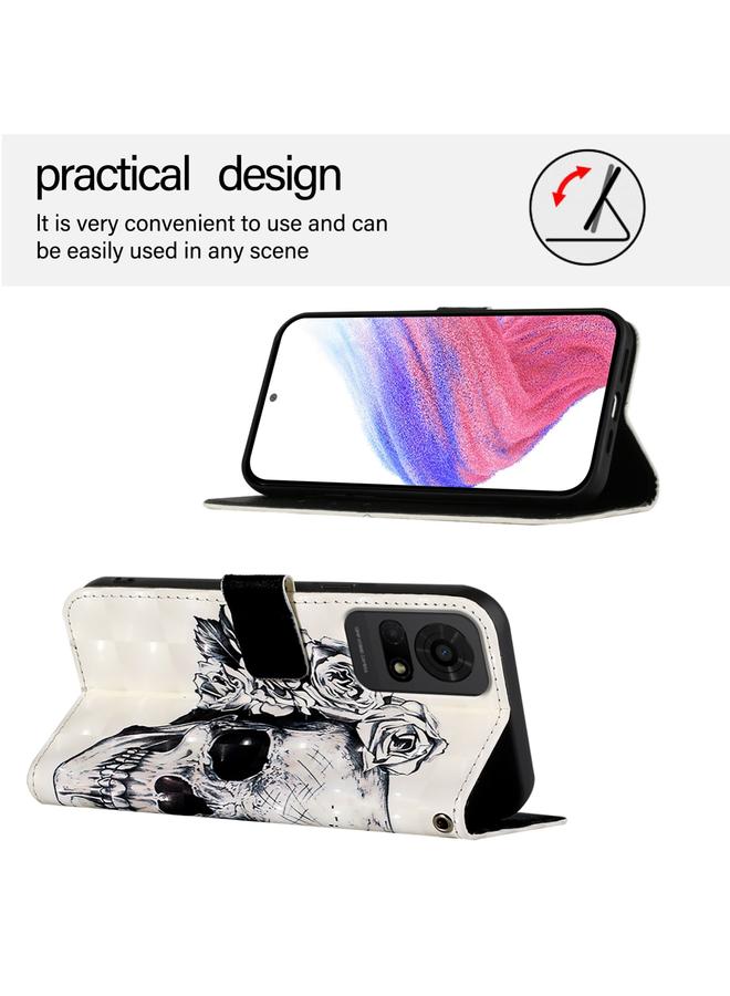 erorex Case For TCL 50 LE 5G 3D Painting Horizontal Flip Leather Phone Case  - Image 3