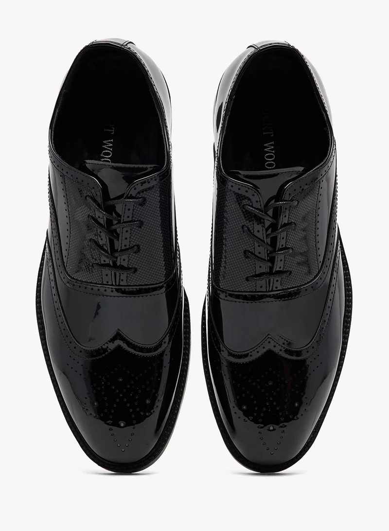 Robert Wood  Patent Formal Lace Ups for Men | Best Price UAE