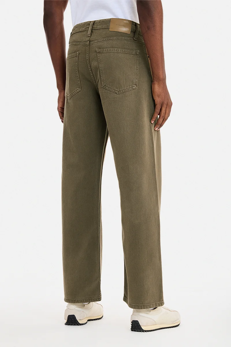 SNITCH  Brown Solid Straight Fit Casual Jeans for Men | Best Price UAE