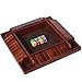Nicecho Shut The Box Dice Game24 Player Family Wooden Board Table Math Games for Adults and Kids 8 Dices Classics Games for ClassroomHomeParty or Pub Brown - Image 3
