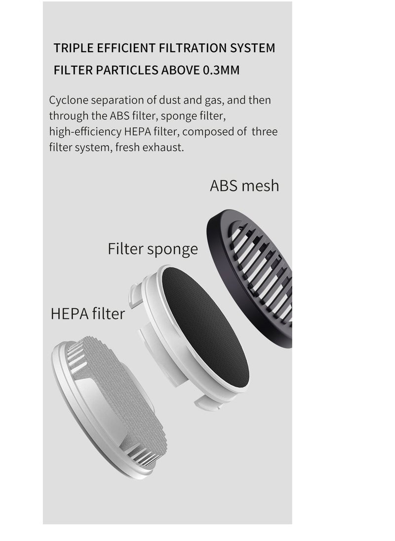 Generic - Wireless Charging Portable Handheld Mini Vacuum Cleaner - Image 1