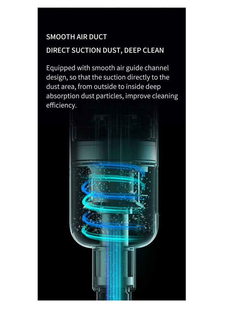 Generic - Wireless Charging Portable Handheld Mini Vacuum Cleaner - Image 1