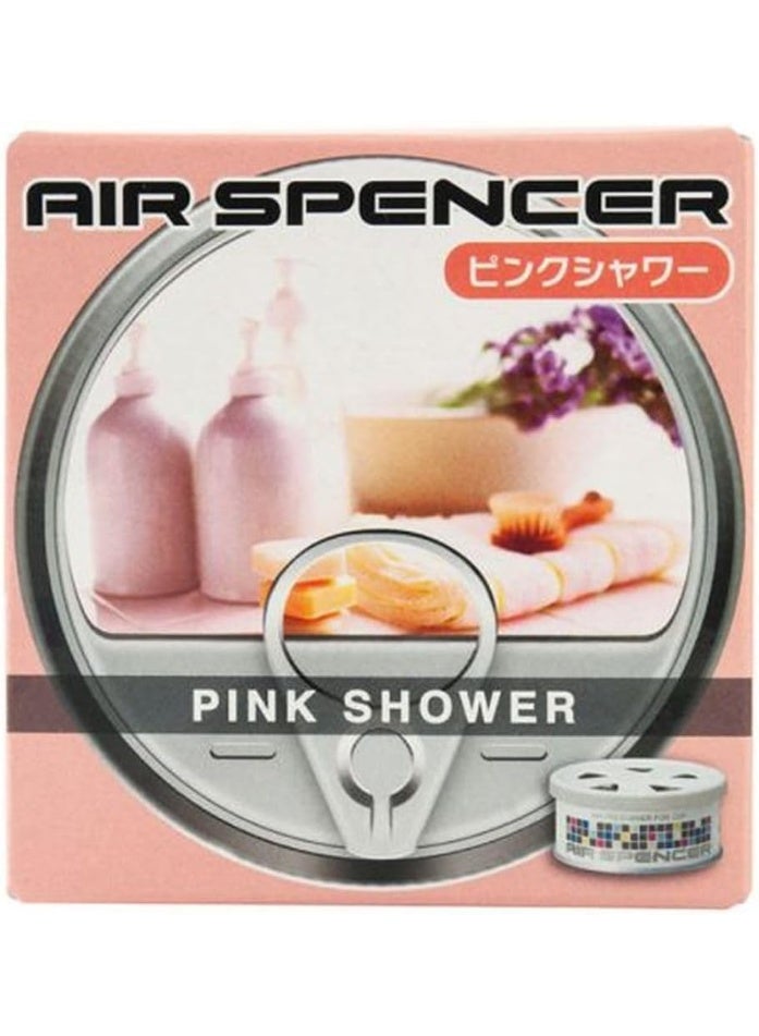 Air Spencer Pink Shower Car Perfume Gel – Long-Lasting Fresh Scent Air Freshener for Vehicles, Home & Workspace - Image 2