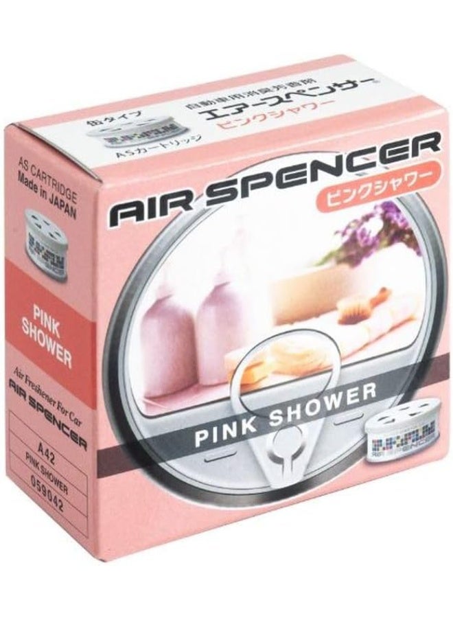 Air Spencer Pink Shower Car Perfume Gel – Long-Lasting Fresh Scent Air Freshener for Vehicles, Home & Workspace - Image 5