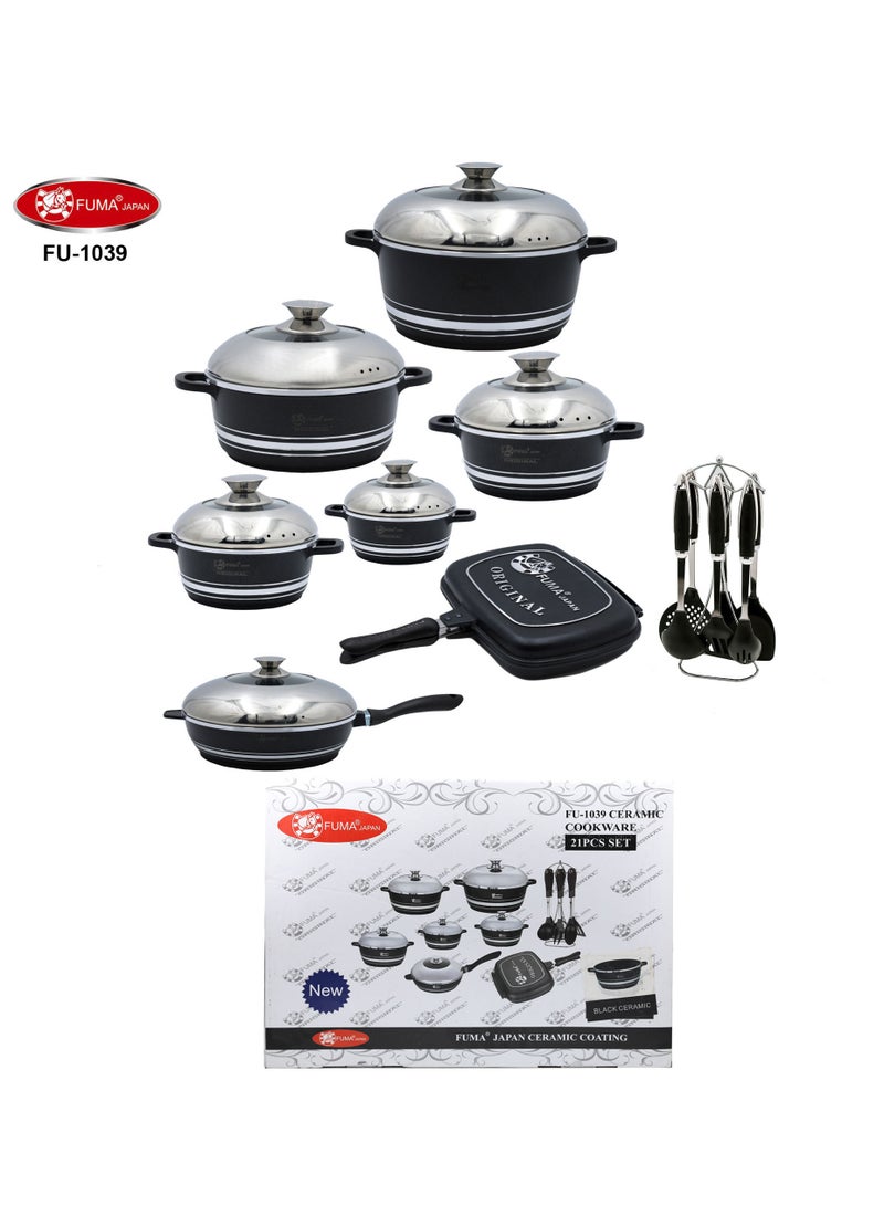 FUMA JAPAN 21 PCS COOKWARE SET - Image 2