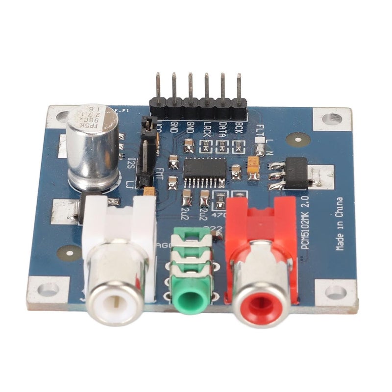 Keenso DAC Module Two Filter Modes with 3.5mm Headphone Output, for Power Amplifier, Supports I2S Format Left Justified Signal - Image 4