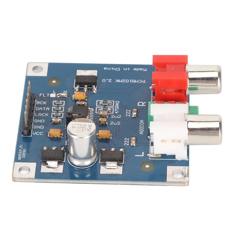 Keenso DAC Module Two Filter Modes with 3.5mm Headphone Output, for Power Amplifier, Supports I2S Format Left Justified Signal - Image 1
