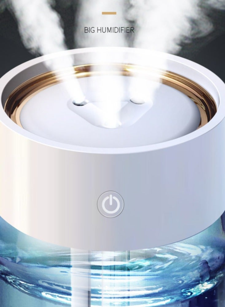 Household bedroom high fog humidifier USB office desktop silent portable car atomization air purifier - Image 3