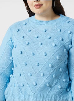 Pom Pom Detail Sweater - pzsku/ZD8036B04A16FC5DF3DDFZ/45/_/1707841189/004ac50f-89e8-4952-9812-b82ffed47f6c