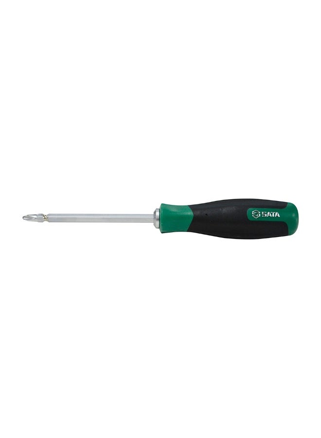 SATA ST66206SC 2 x 6mm x 150mm Soft Grip Reversible Screwdriver - Image 1