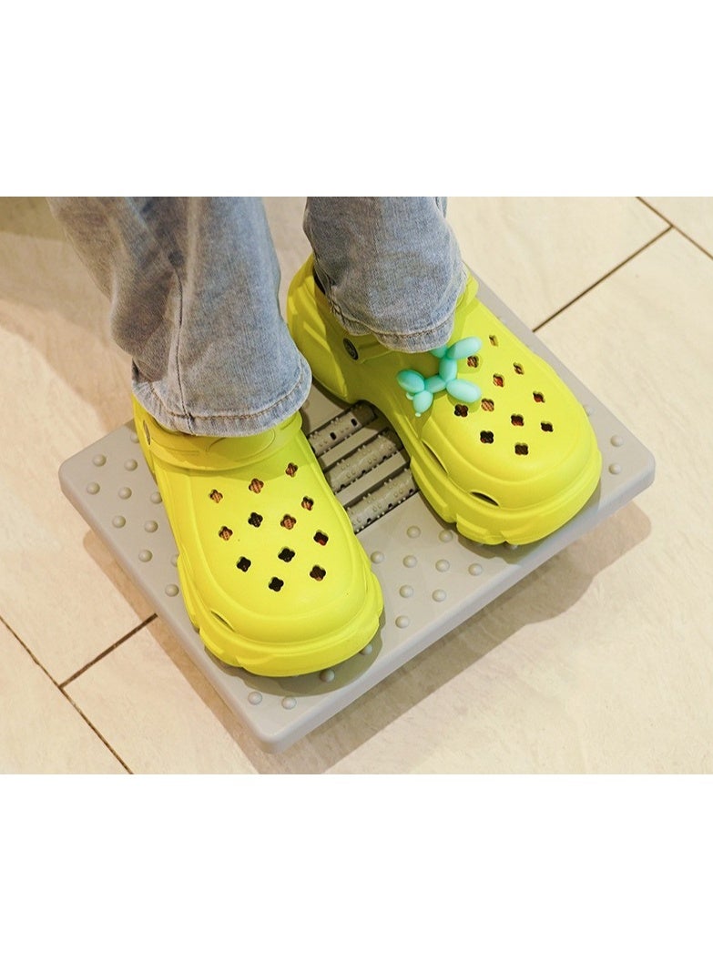 OSALIA Foot Stool Office Footrest with Massage Rollers, Ergonomic Rocking Under Desk Foot Rest for Home & Office – Reduces Fatigue & Swollen Ankles, Improves Circulation, Relieves Tension - Image 4