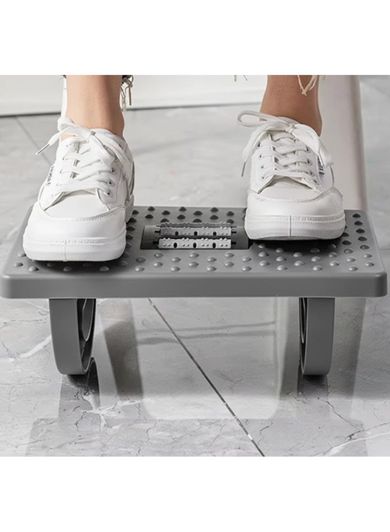 OSALIA Foot Stool Office Footrest with Massage Rollers, Ergonomic Rocking Under Desk Foot Rest for Home & Office – Reduces Fatigue & Swollen Ankles, Improves Circulation, Relieves Tension - Image 3