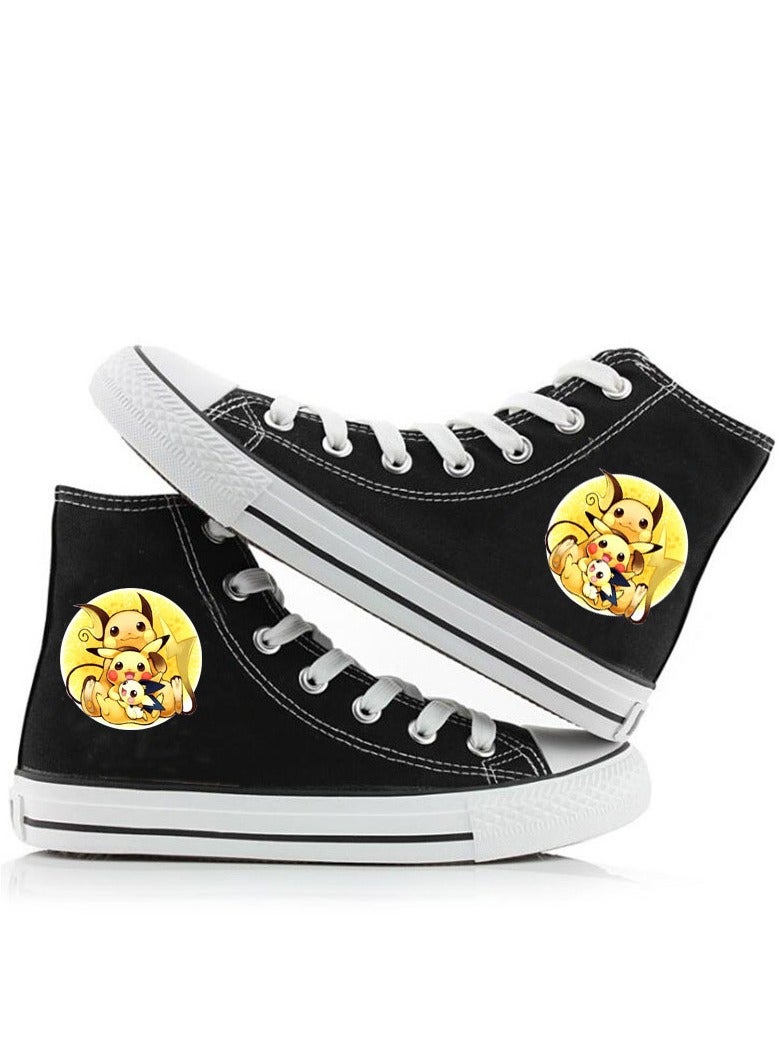 Unisex Top Canvas Shoes – Stylish Couple Sneakers for Casual & Cosplay - Image 1
