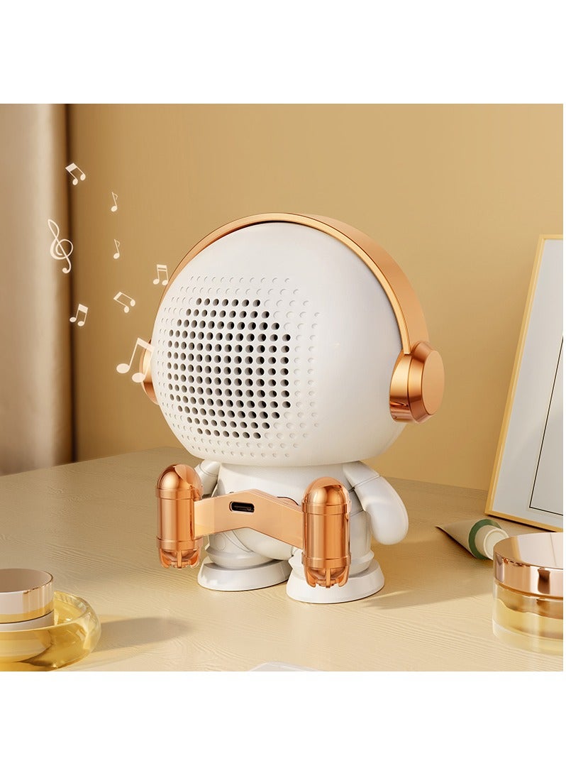 Astronaut wireless Bluetooth speaker mini portable outdoor subwoofer creative small speaker  - Image 2