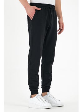 Black Men's Sweatpants with Label Back and Side Pockets Regular Fit - pzsku/ZD803D66A16AA1E52C4AEZ/45/_/1725721655/360ba48f-d482-4944-8bda-42600738b0a9