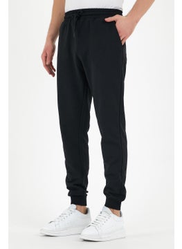 Black Men's Sweatpants with Label Back and Side Pockets Regular Fit - pzsku/ZD803D66A16AA1E52C4AEZ/45/_/1725721726/2ca92889-dbae-4351-8380-e99e059073b6