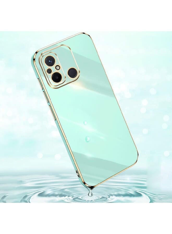 Protective Case Cover For Xiaomi Redmi 12C 4G XINLI Straight Edge 6D Electroplate TPU - Image 1