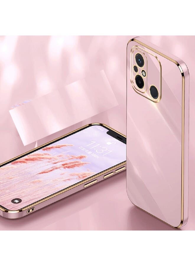 Protective Case Cover For Xiaomi Redmi 12C 4G XINLI Straight Edge 6D Electroplate TPU - Image 2