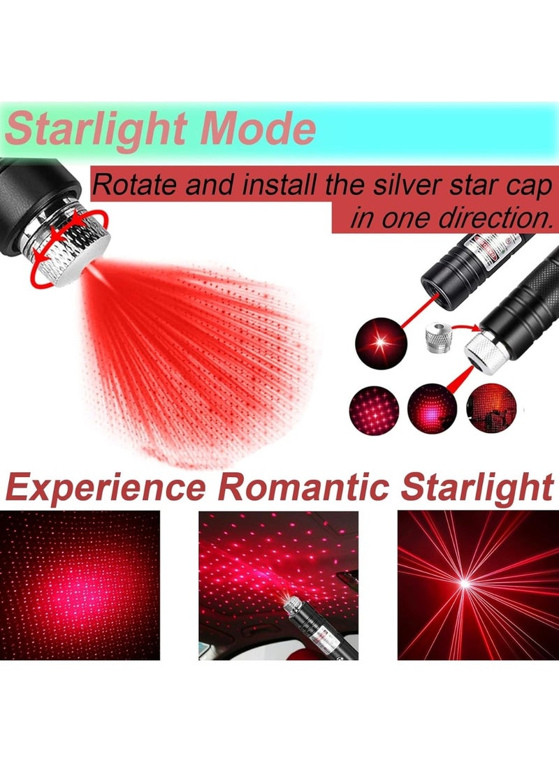 Zedtron Red Laser Pointer,  Long Range Rechargeable High Power Strong Laser Pointer for Presentations Outdoor - Image 3