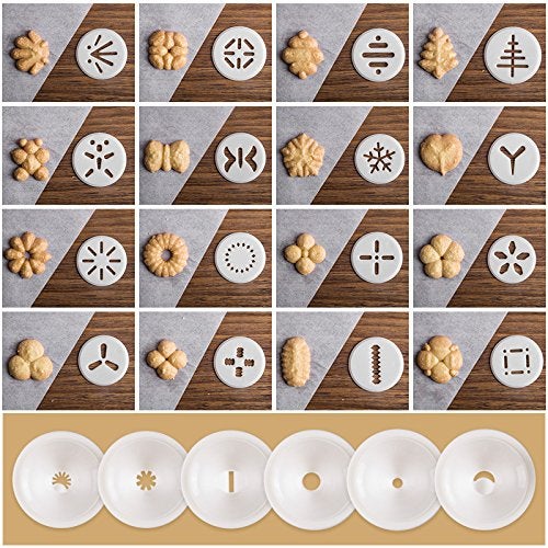 FantasyDay Biscuit Making and Icing Set Cookie Biscuit Press and Cake Icing Decorating Set with Icing Gun Cookie Press Cutter Kit with Discs and Nozzles For Beginner and Professional Use #2 - Image 3