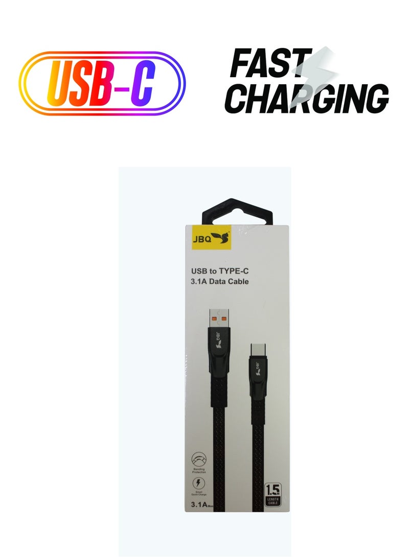 USB TO TYPE-C DATA CABLE / CHARGER CABLE CABLE LENGTH 1.5M