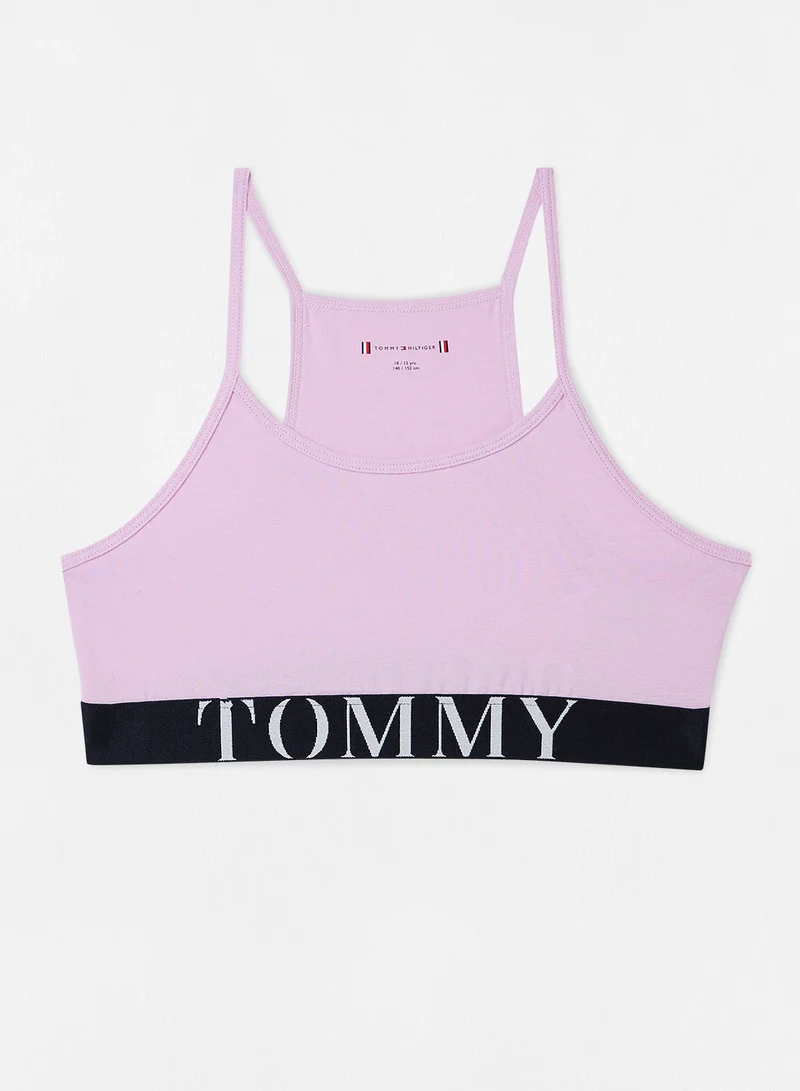 TOMMY HILFIGER Girls Logo Bralette (Pack of 2)