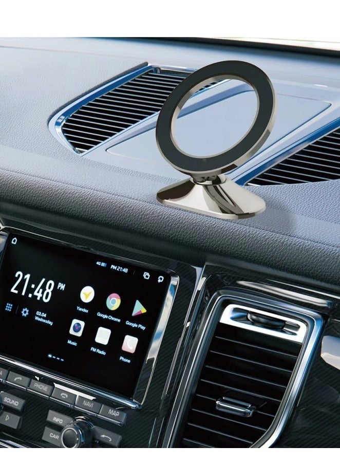 JAJEEK HOLDER MAGNETIC HOLDER 360° ROTATION Strong Magnetic No Scratch In-Car Phone Holder with Movable Head - Image 2