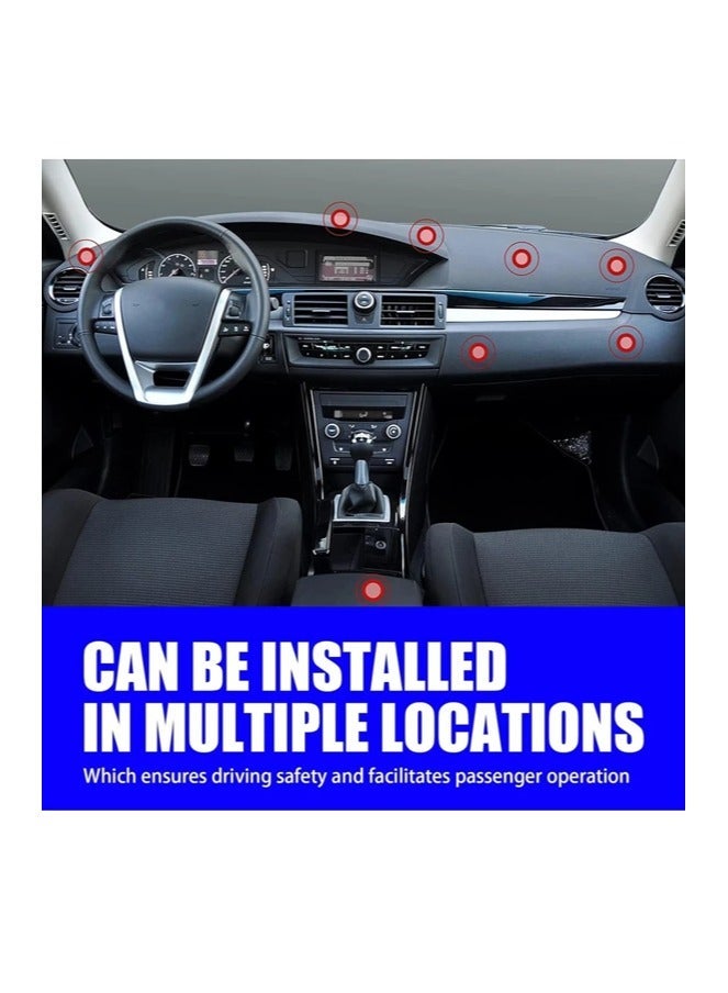 JAJEEK HOLDER MAGNETIC HOLDER 360° ROTATION Strong Magnetic No Scratch In-Car Phone Holder with Movable Head - Image 3