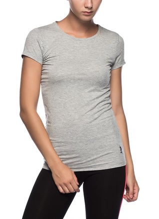 U.S. Polo Assn. Round Neck Short Sleeve Women's Basic T-Shirt  - Image 1