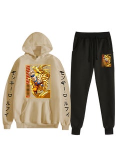 KUYING New Dragon Ball Hooded Hooded Hoodie And Leg Tights Two Piece Set  - Image 1