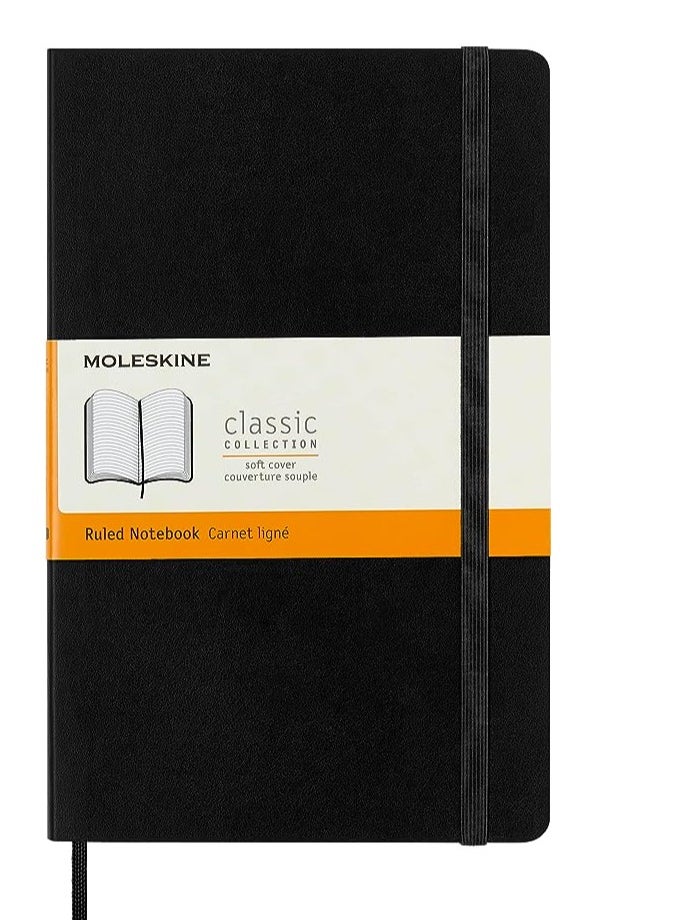MOLESKINE 13x21cm Size Hard Cover Ruled Notebook With 240 Pages  - Image 1