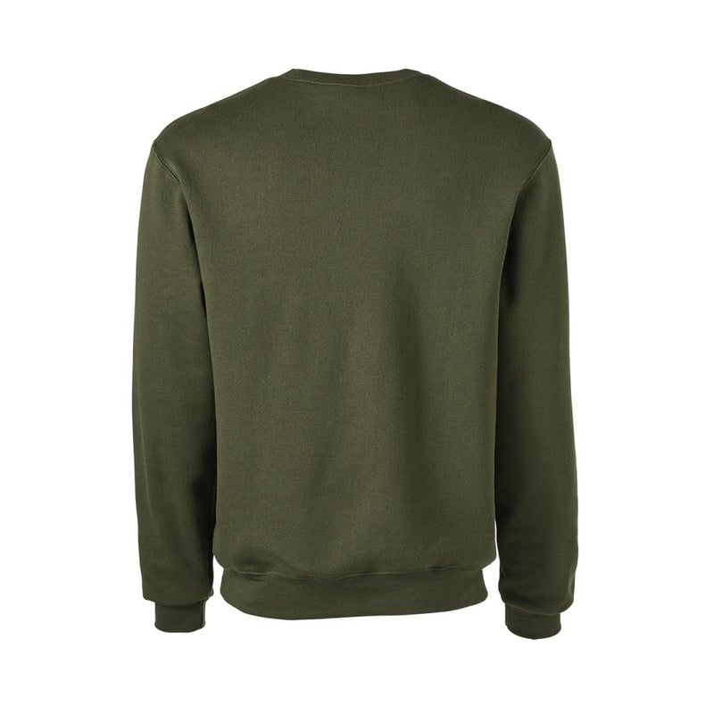 Soffe SSoffe Men's Crew Neck Sweatshirt, Olive Drab Green, Large - Image 5