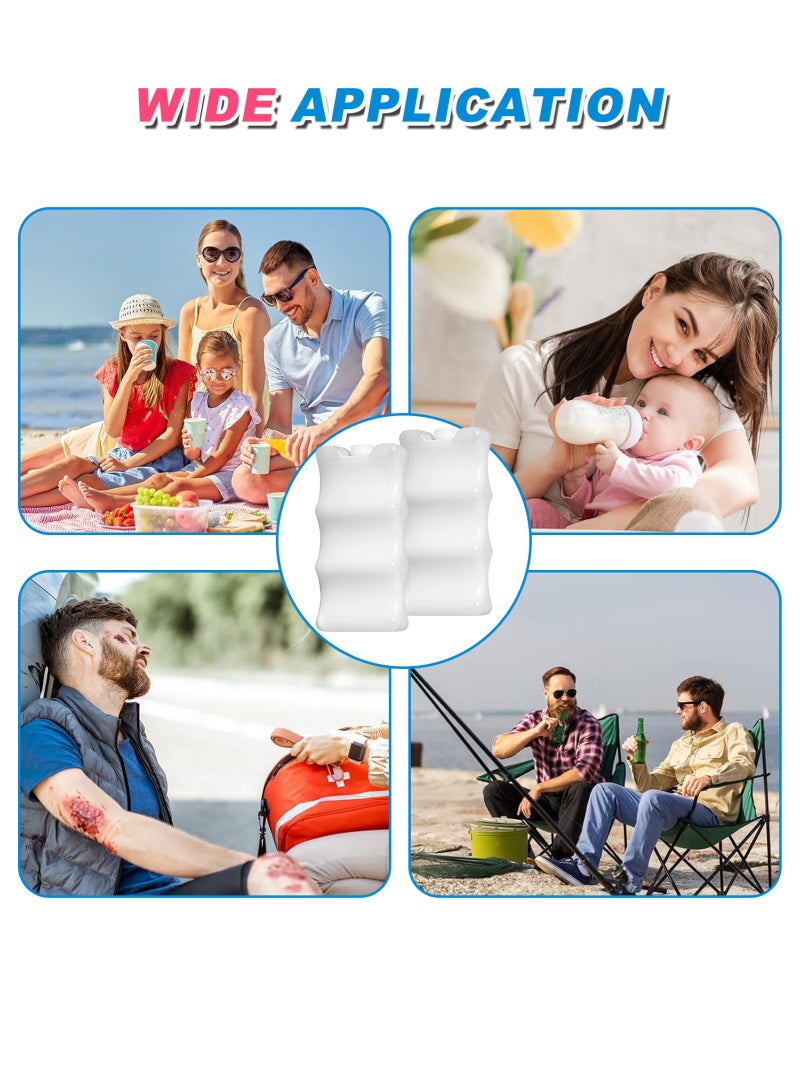 URbazaar 2 Pack Breastmilk Ice Pack,Reusable Ice Packs for Breastmilk Storage,Bottle Ice Packs for Breast Milk,Baby Bottles,Meal,Keeps Breast Milk Fresh - Image 5